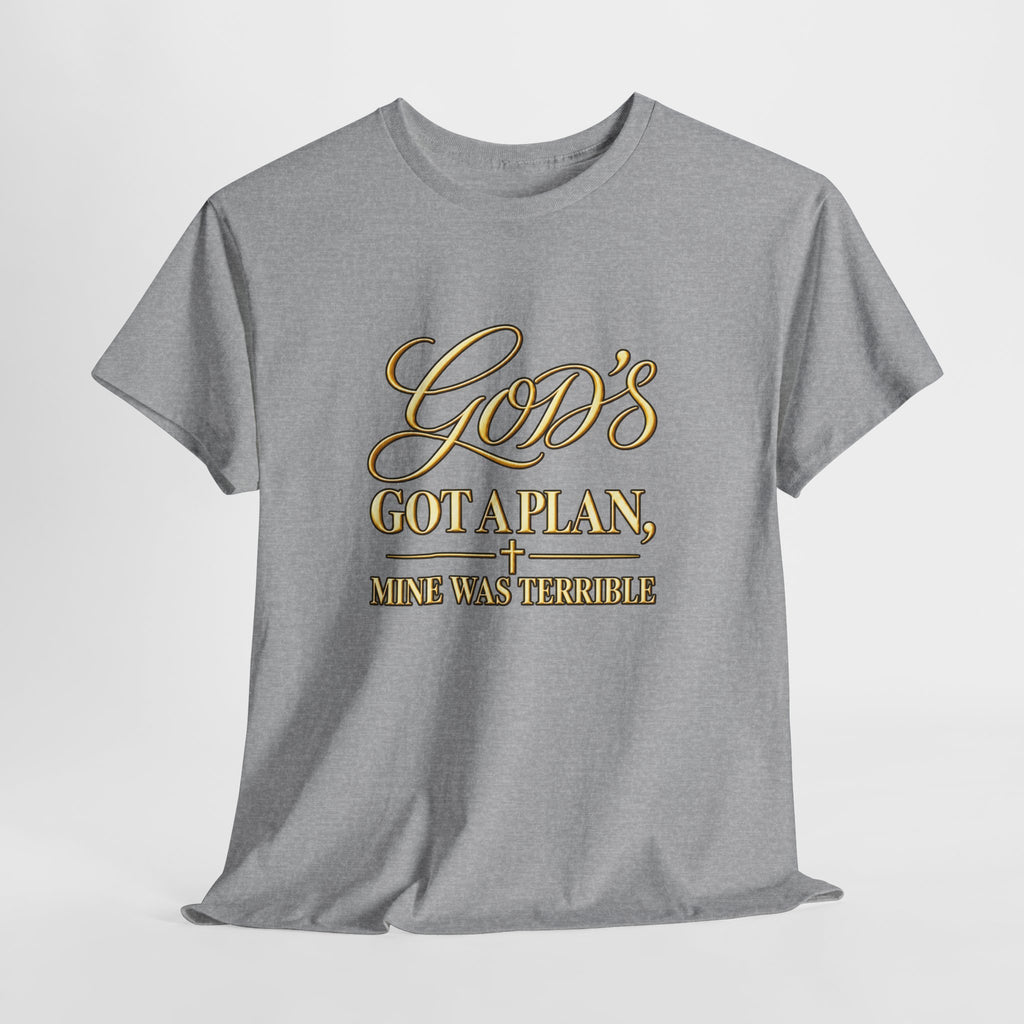 God's Got a Plan T‑Shirt — Inspirational Christian Faith Tee