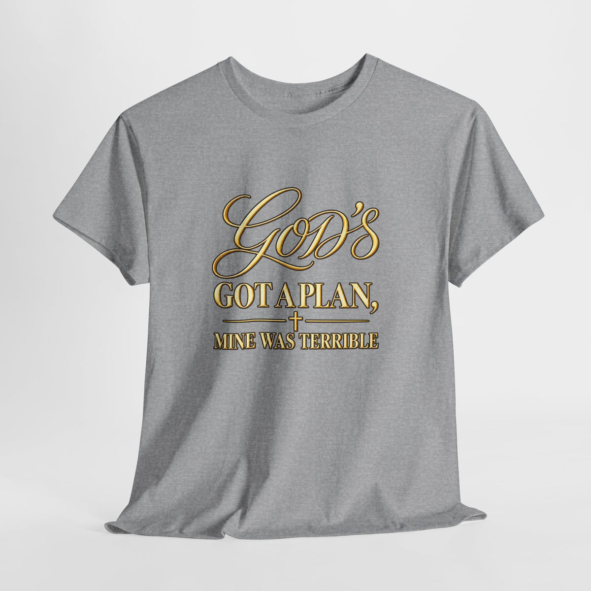 God's Got a Plan T‑Shirt — Inspirational Christian Faith Tee