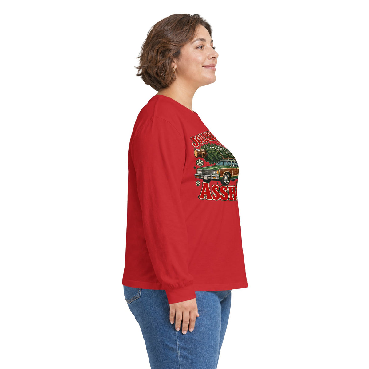 Jolliest Bunch of Assholes Christmas Long Sleeve Tee