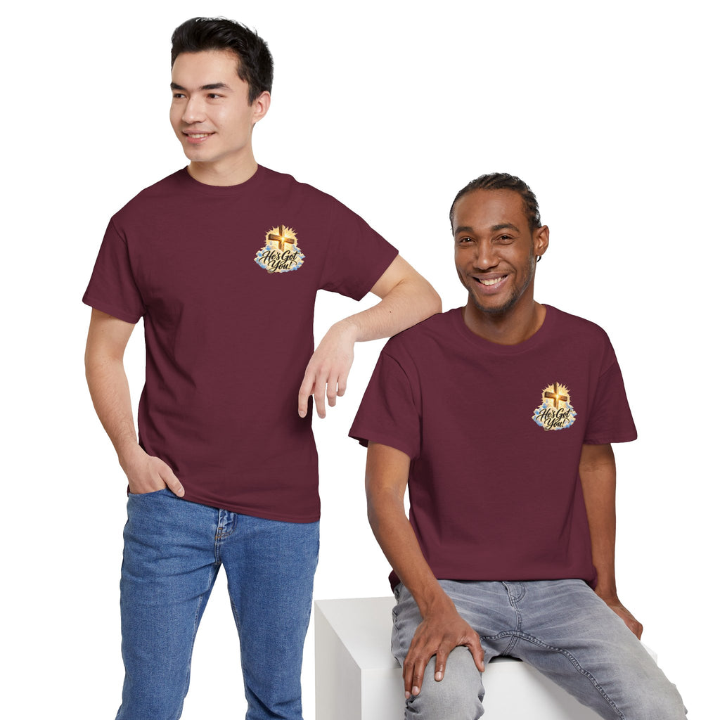 Don't Overthink It He's Got You Tee — Christian Cross Inspirational T‑Shirt
