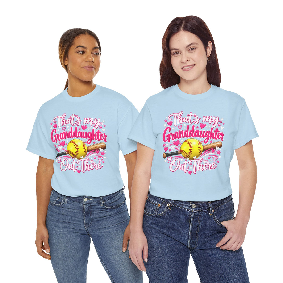 That’s My Granddaughter Out There Softball Grandma T-Shirt