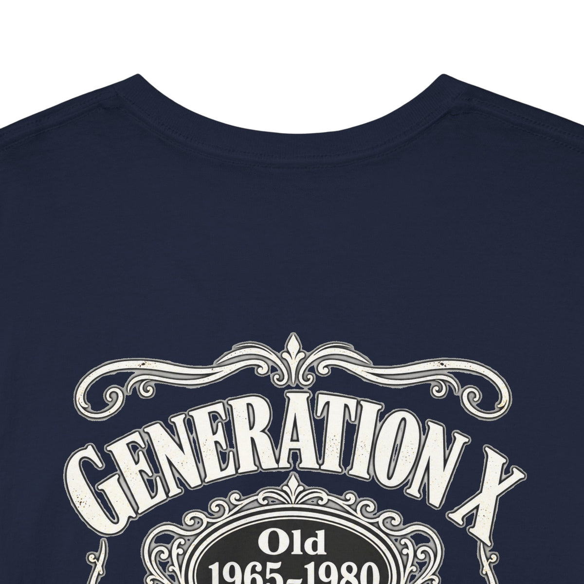 Generation X T‑Shirt — 'Stay Feral' Vintage Whiskey Label Tee (Born 1965–1980)