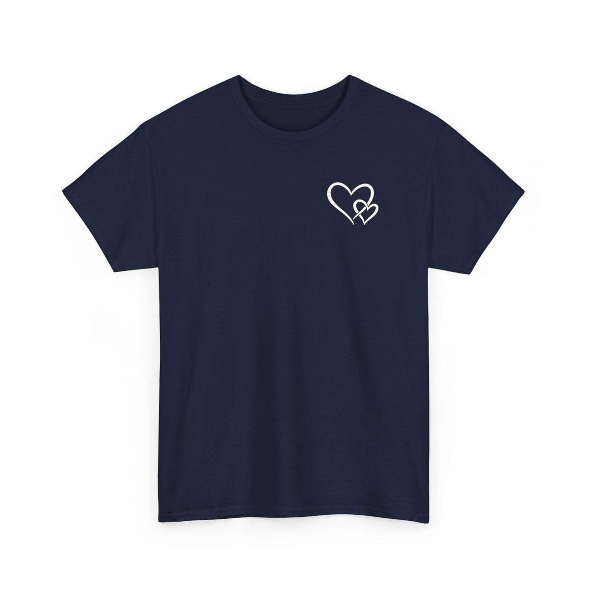 Inspirational Heart T-Shirt – "To the Person Behind Me: You Are Amazing, Beautiful and Enough" Motivational Tee