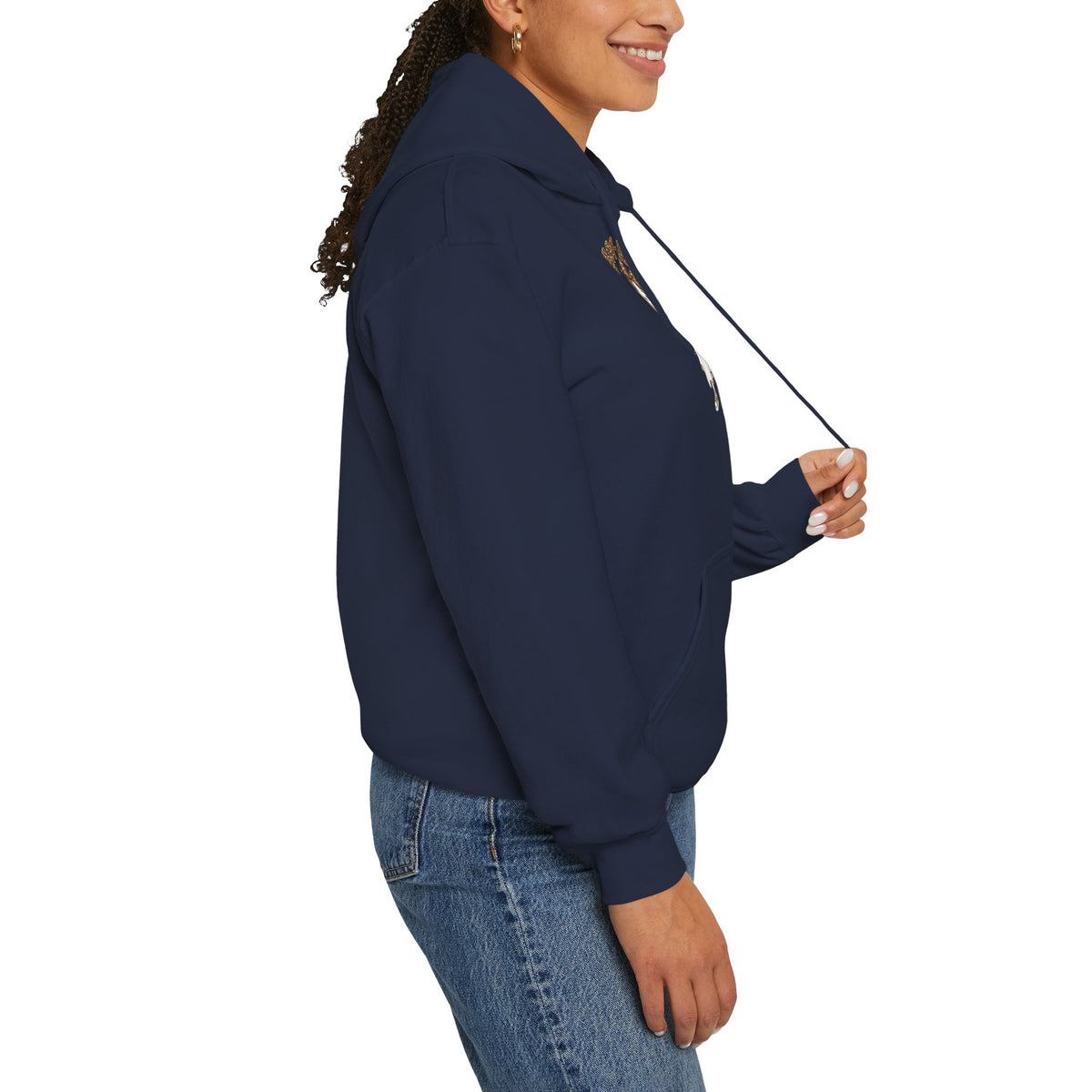 Leopard Bow Ghost Hoodie — Cute Halloween Pumpkin Sweatshirt