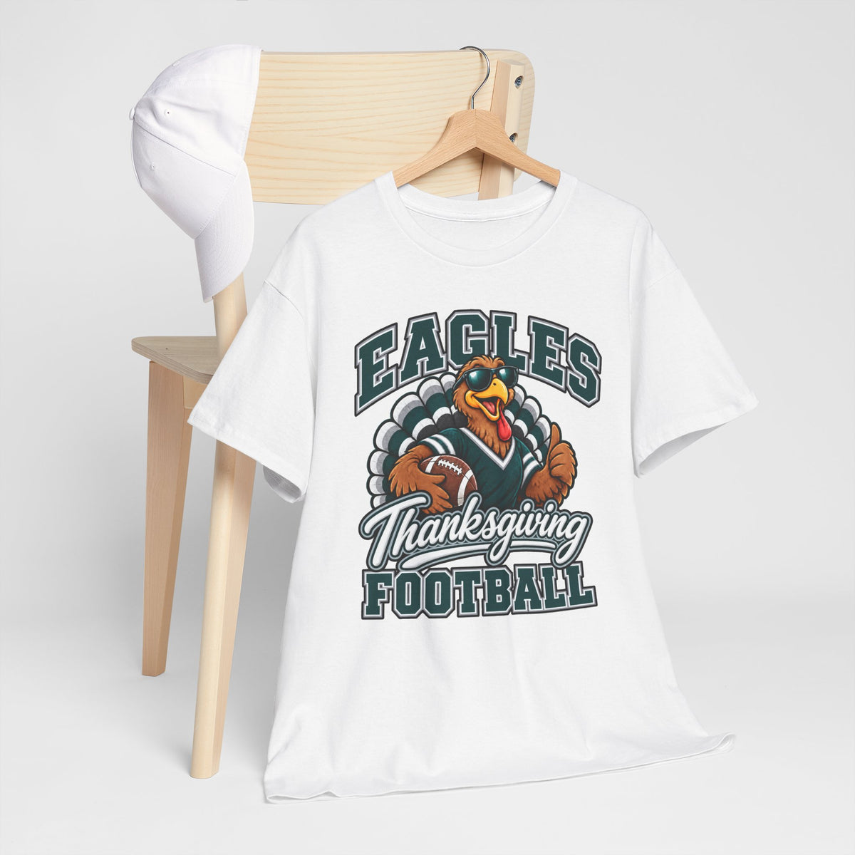 Eagles Thanksgiving Football Tee