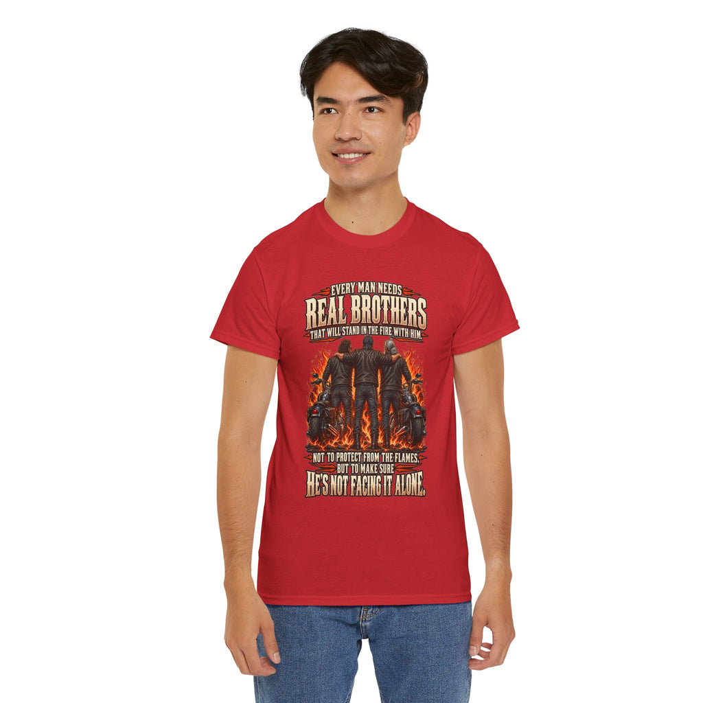 Real Brothers Graphic T-Shirt – Brotherhood and Strength