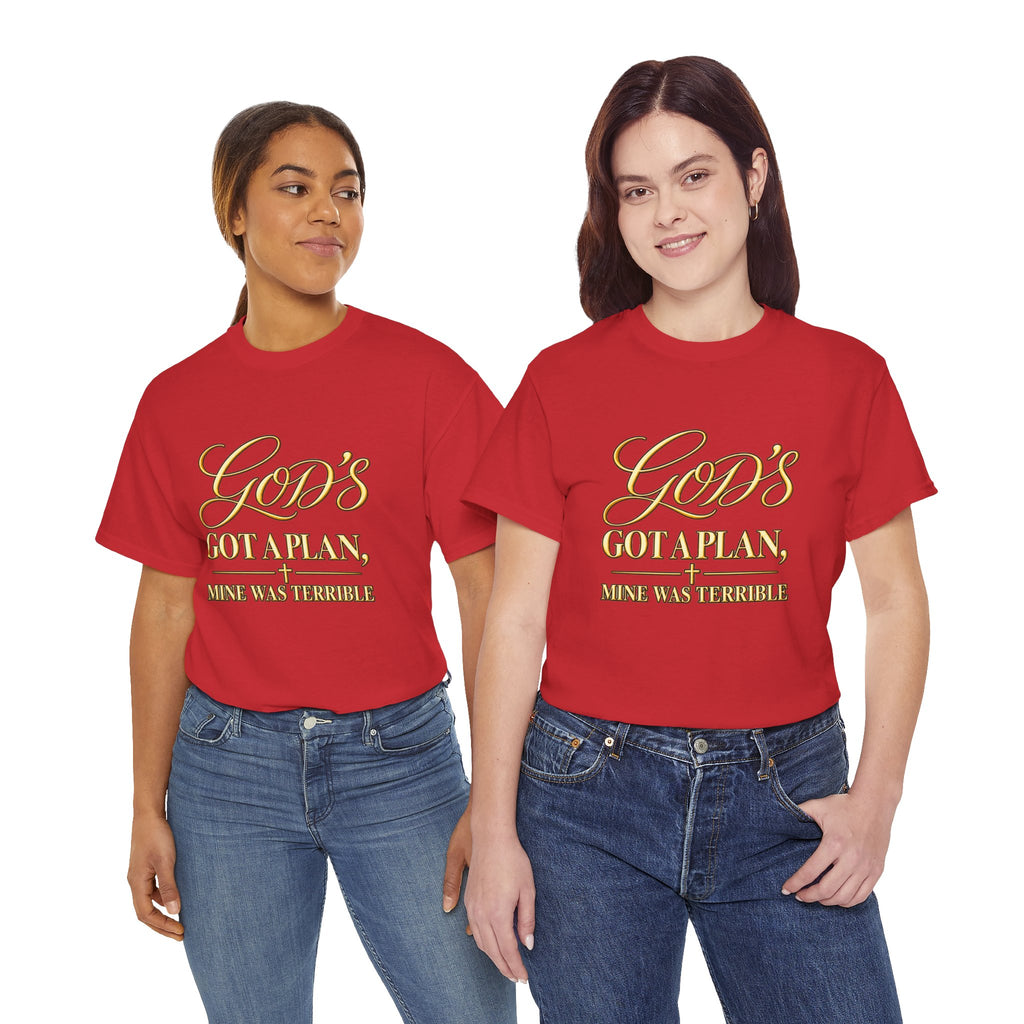 God's Got a Plan T‑Shirt — Inspirational Christian Faith Tee
