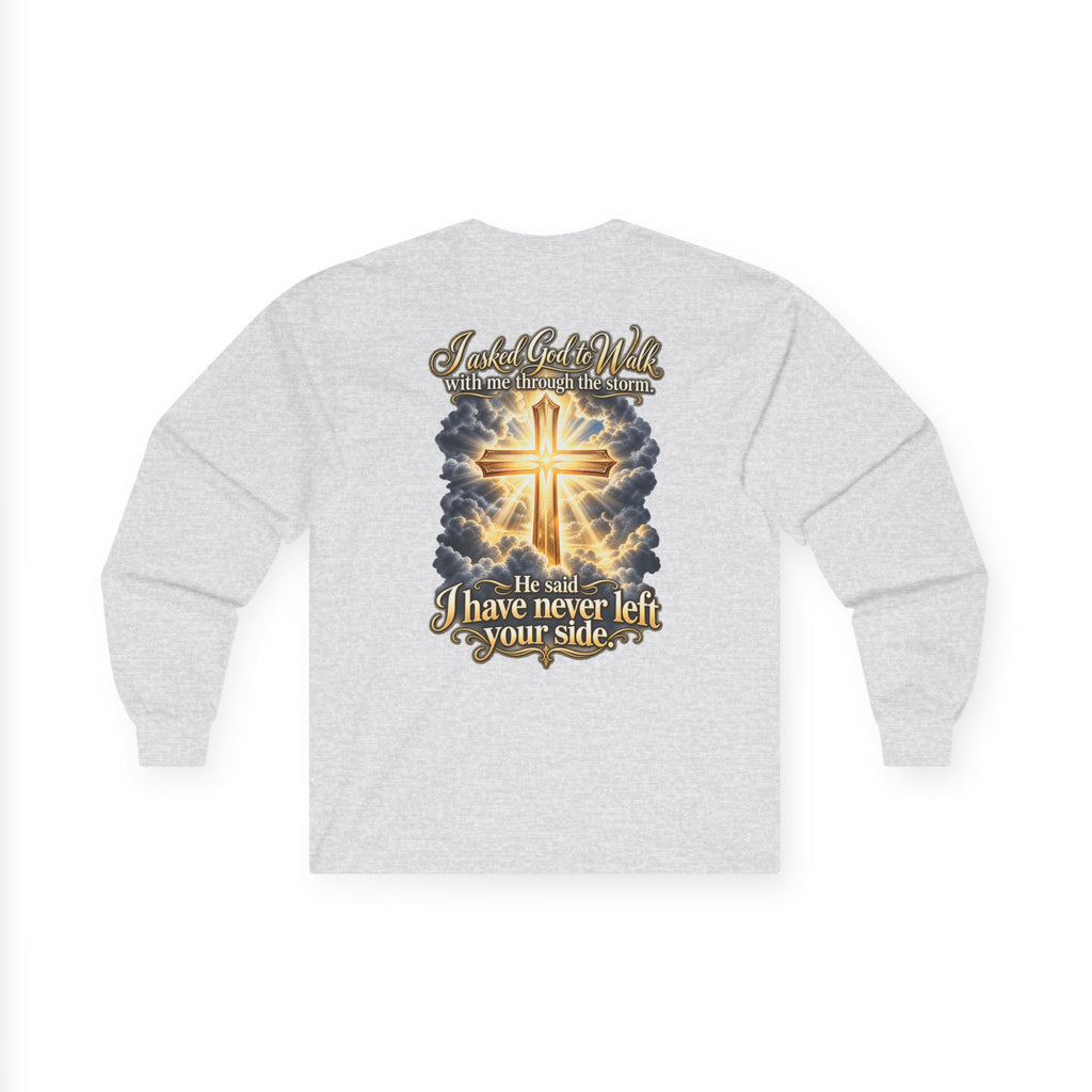 He Is Risen Christian Long Sleeve Tee