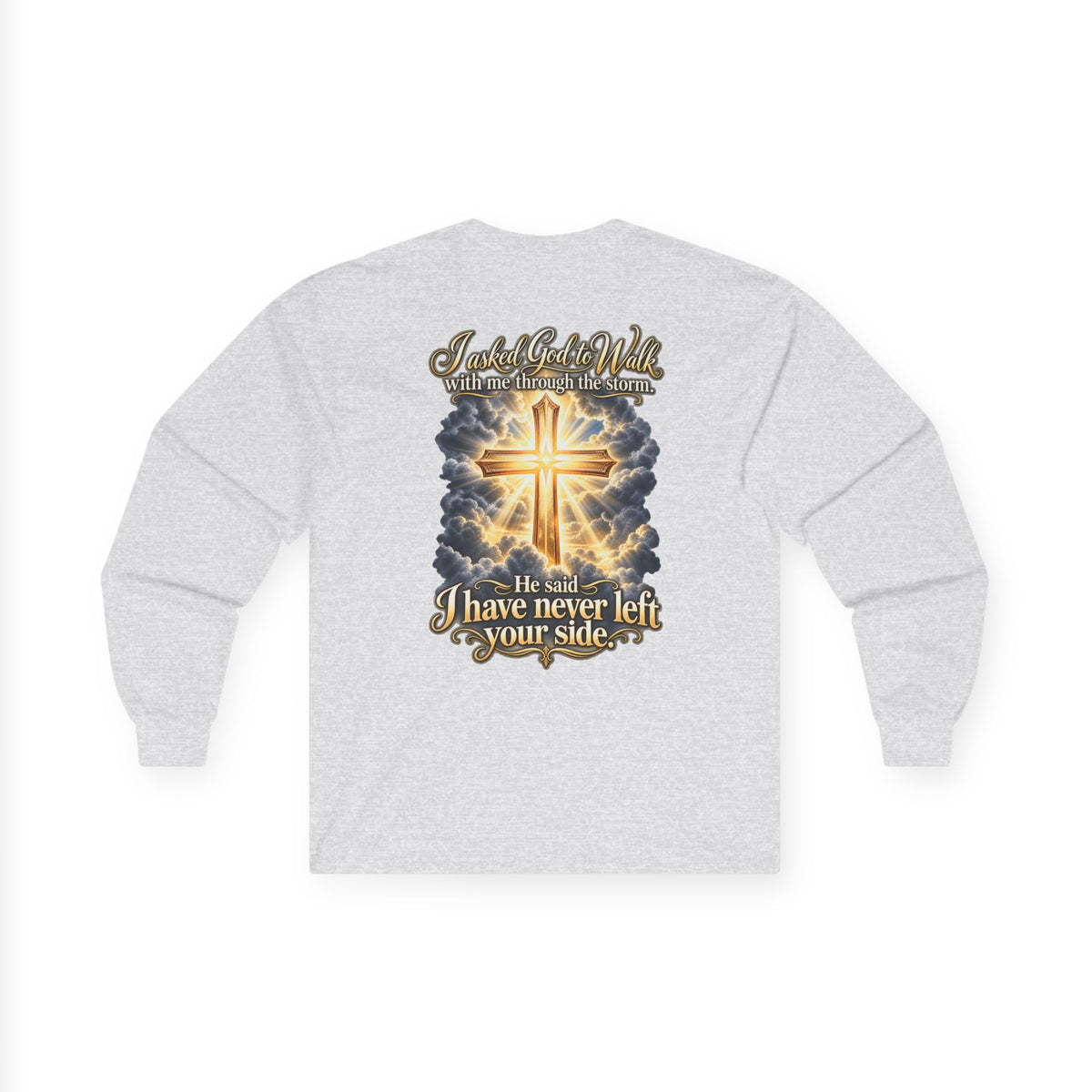 He Is Risen Christian Long Sleeve Tee