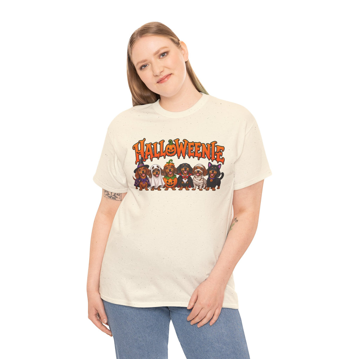 Halloweenie Dachshund T-Shirt | Halloween Dog Graphic
