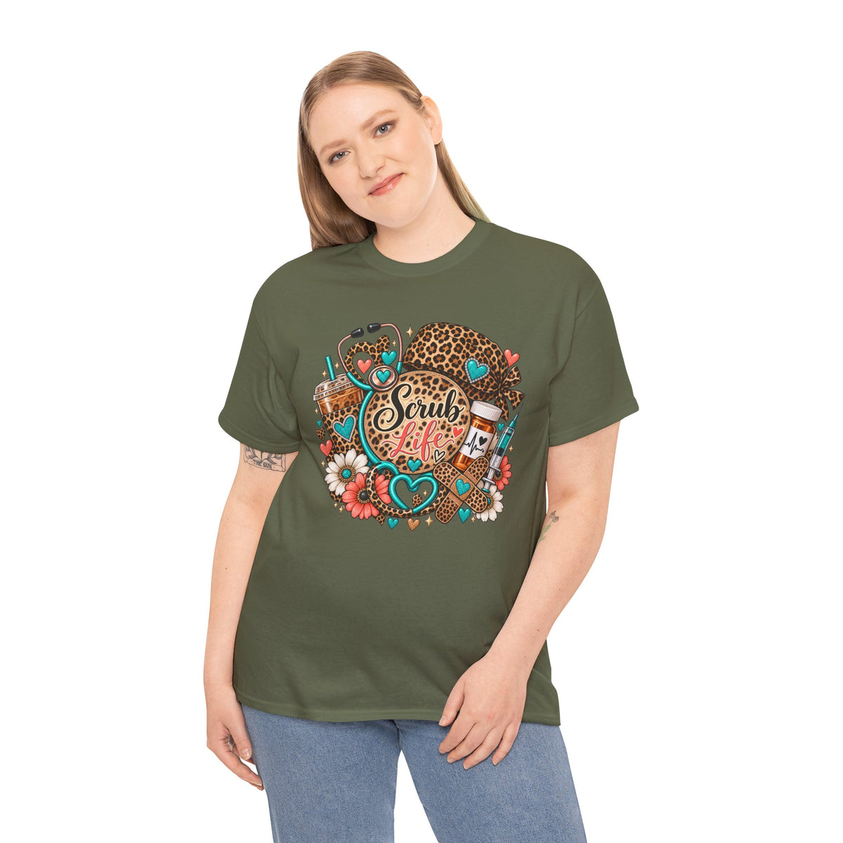 Scrub Life Graphic Tee
