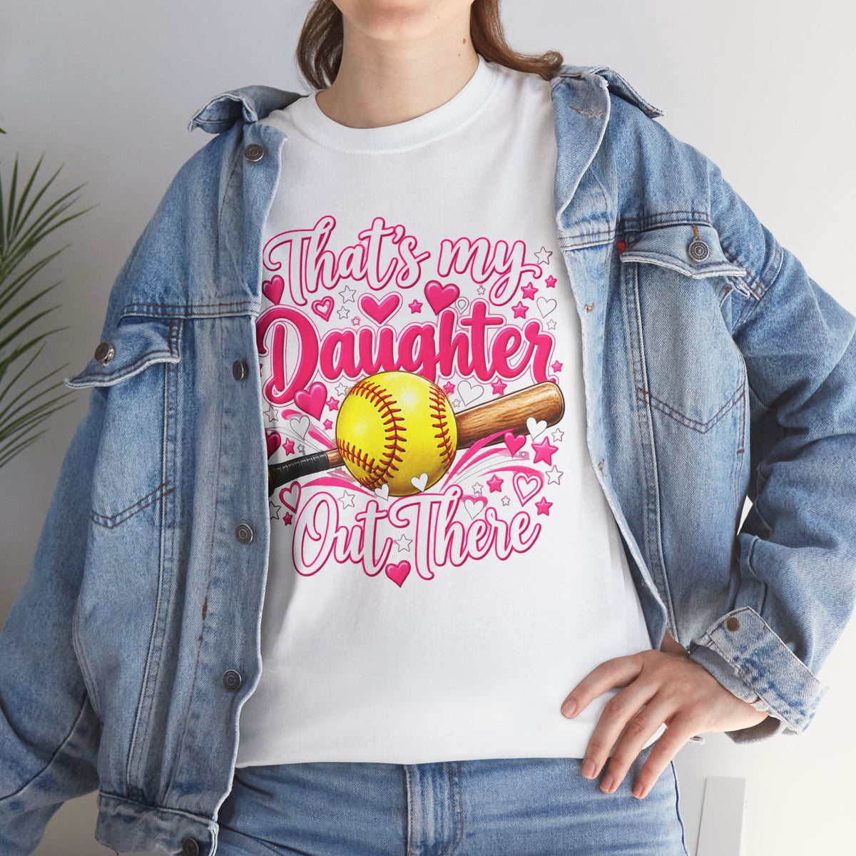 That’s My Daughter Out There Softball T-Shirt
