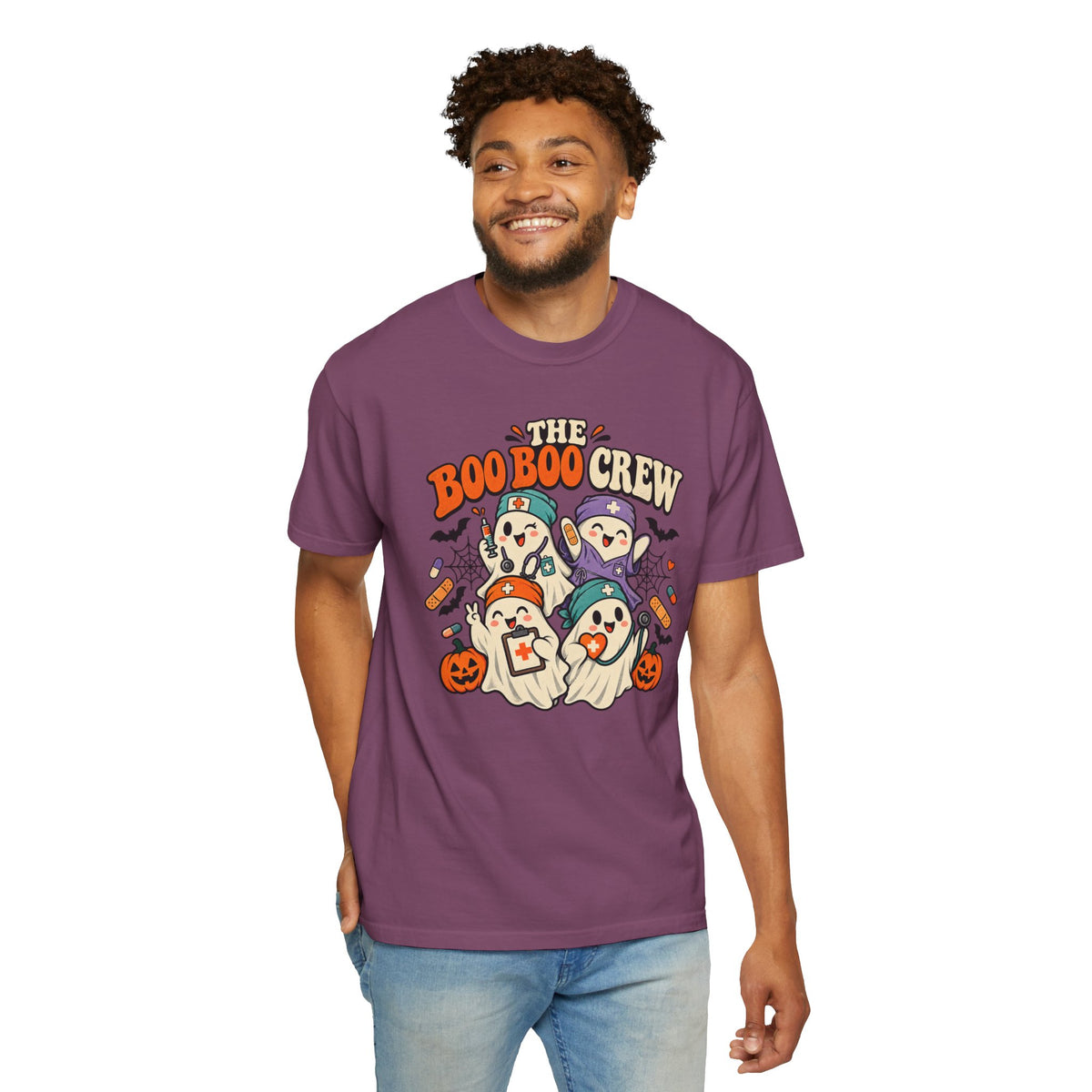 Halloween 'The Boo Boo Crew' Graphic T-Shirt