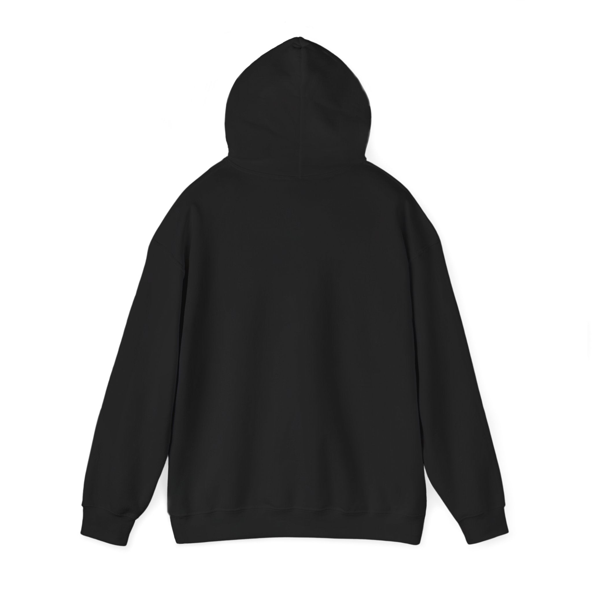 White Hoodie with Colorful 'Stand Tall' Floral Bear Chest Logo - Cozy Casual Pullover