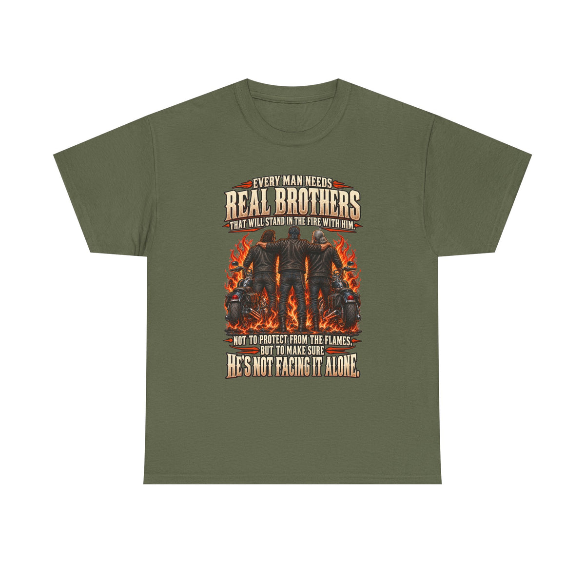 Real Brothers Graphic T-Shirt – Brotherhood and Strength