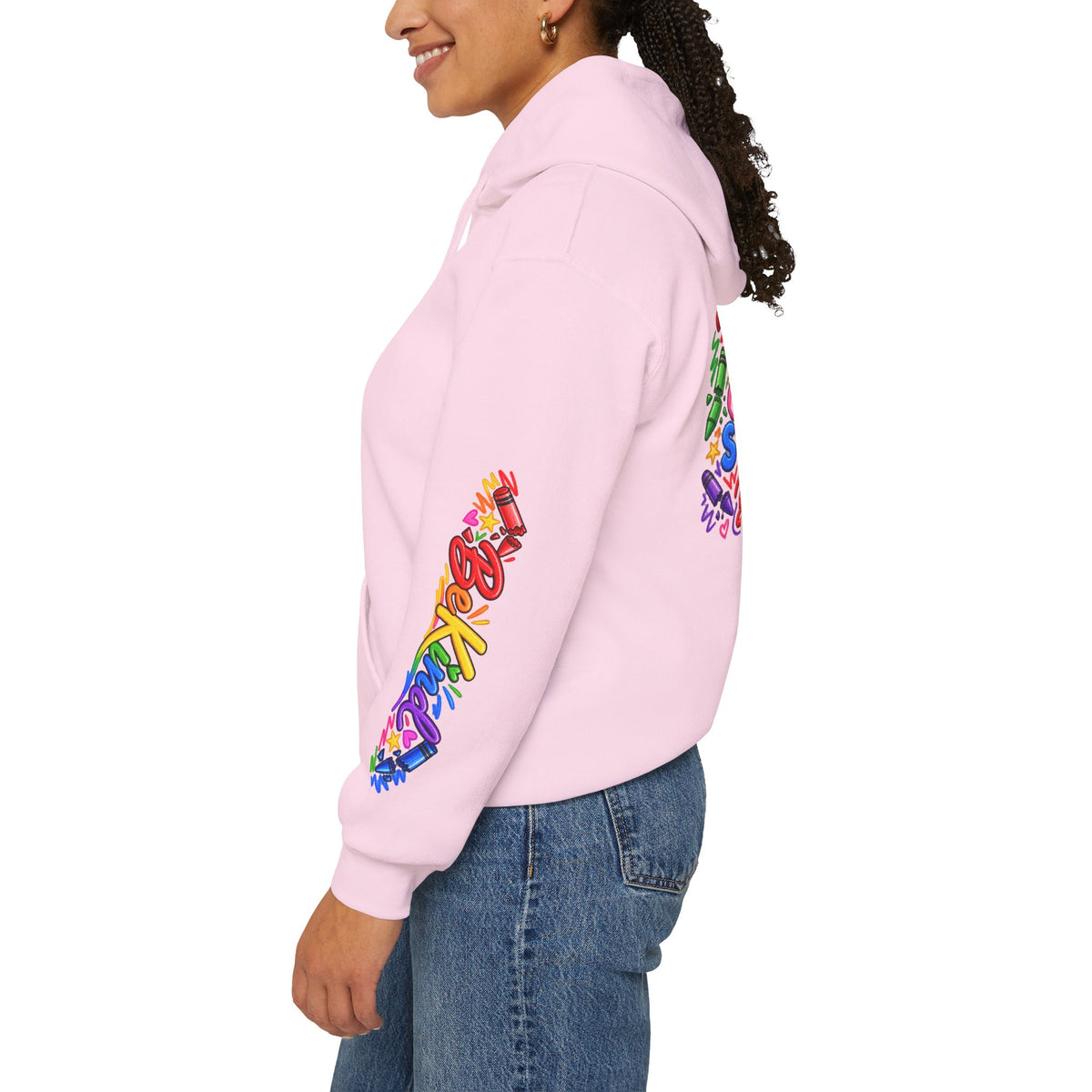 Broken Crayons Still Colorful Rainbow Art Hoodie