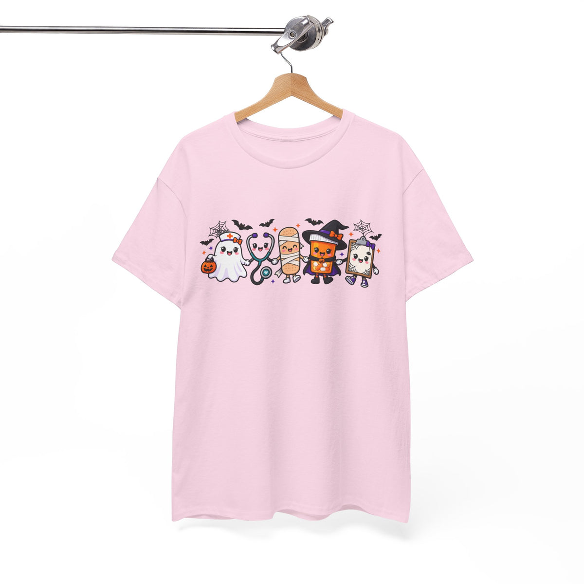 Halloween Candy Characters Tee — Cute Trick-or-Treat Ghosts & Candy Corn Shirt