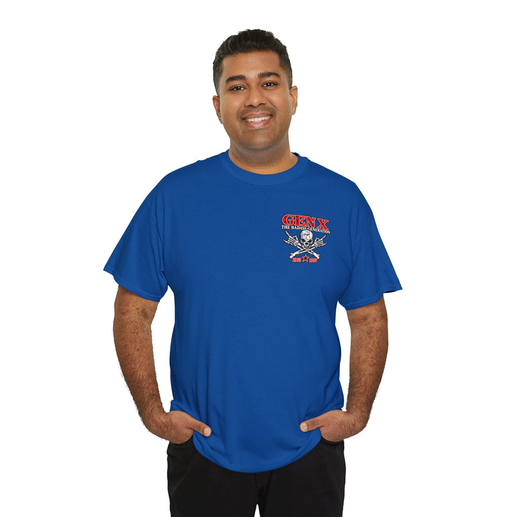 Gen X T‑Shirt — "The Badass Generation" Skull & Crossbones Retro Tee