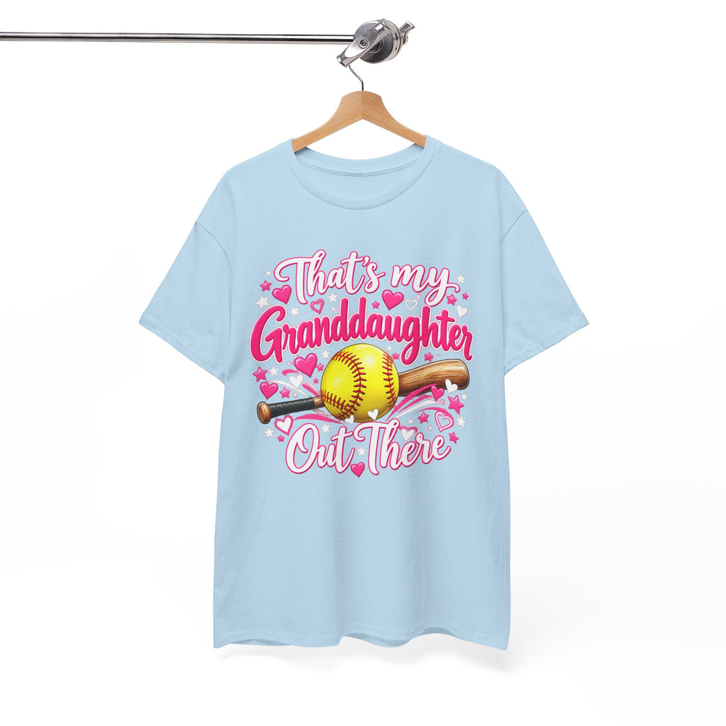That’s My Granddaughter Out There Softball Grandma T-Shirt
