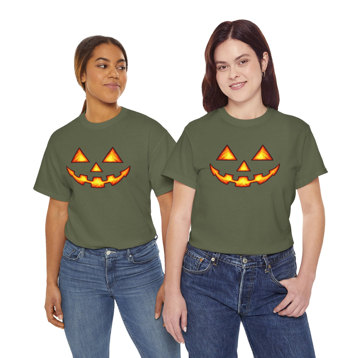 Halloween Jack-O'-Lantern Happy T-Shirt