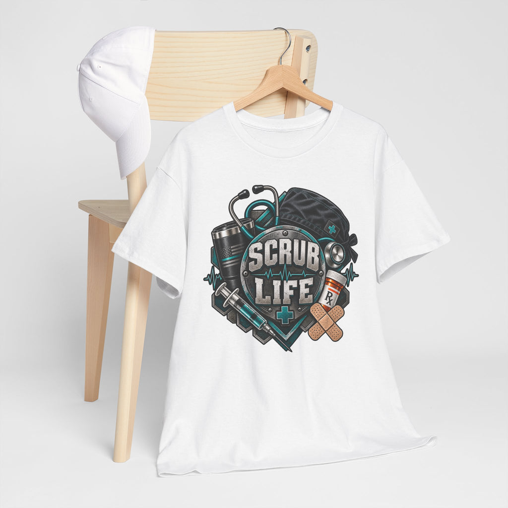 Scrub Life T-Shirt – Nurse & Healthcare Worker Graphic Tee