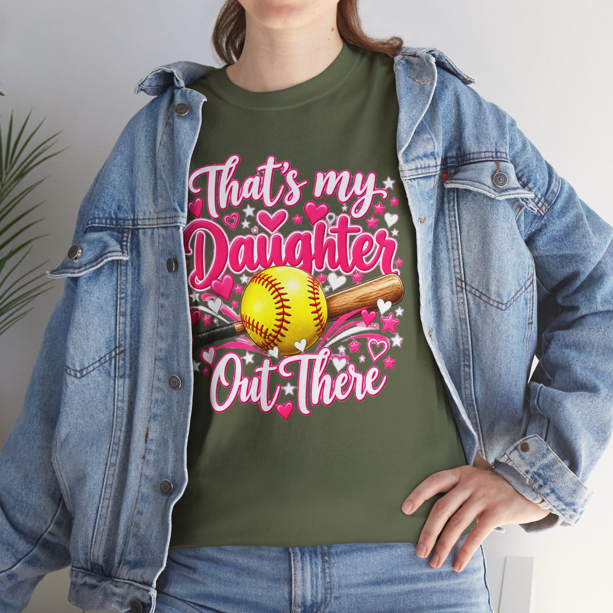 That’s My Daughter Out There Softball T-Shirt