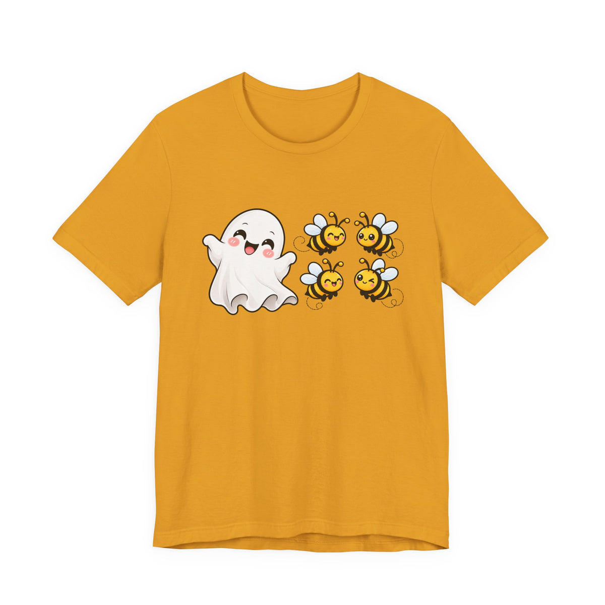 Boo & Bees Halloween Tee – Cute Ghost & Bee Shirt | Spooky Season Must-Have