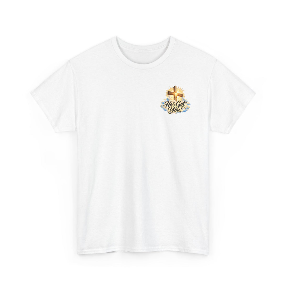 Don't Overthink It He's Got You Tee — Christian Cross Inspirational T‑Shirt