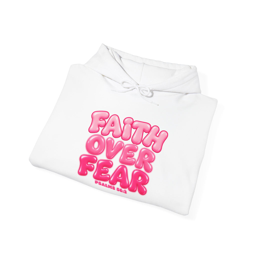 Faith Over Fear Inspirational Hoodie