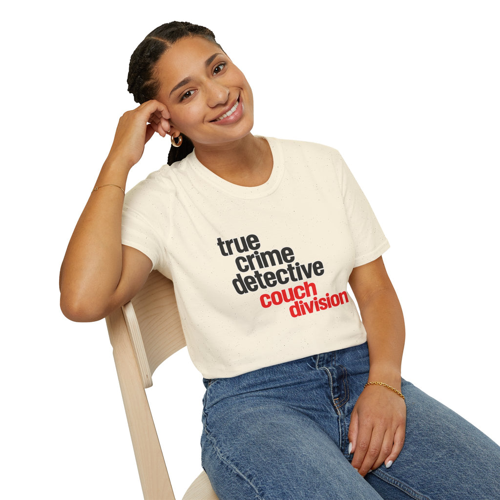 True Crime Detective Couch Division T-Shirt