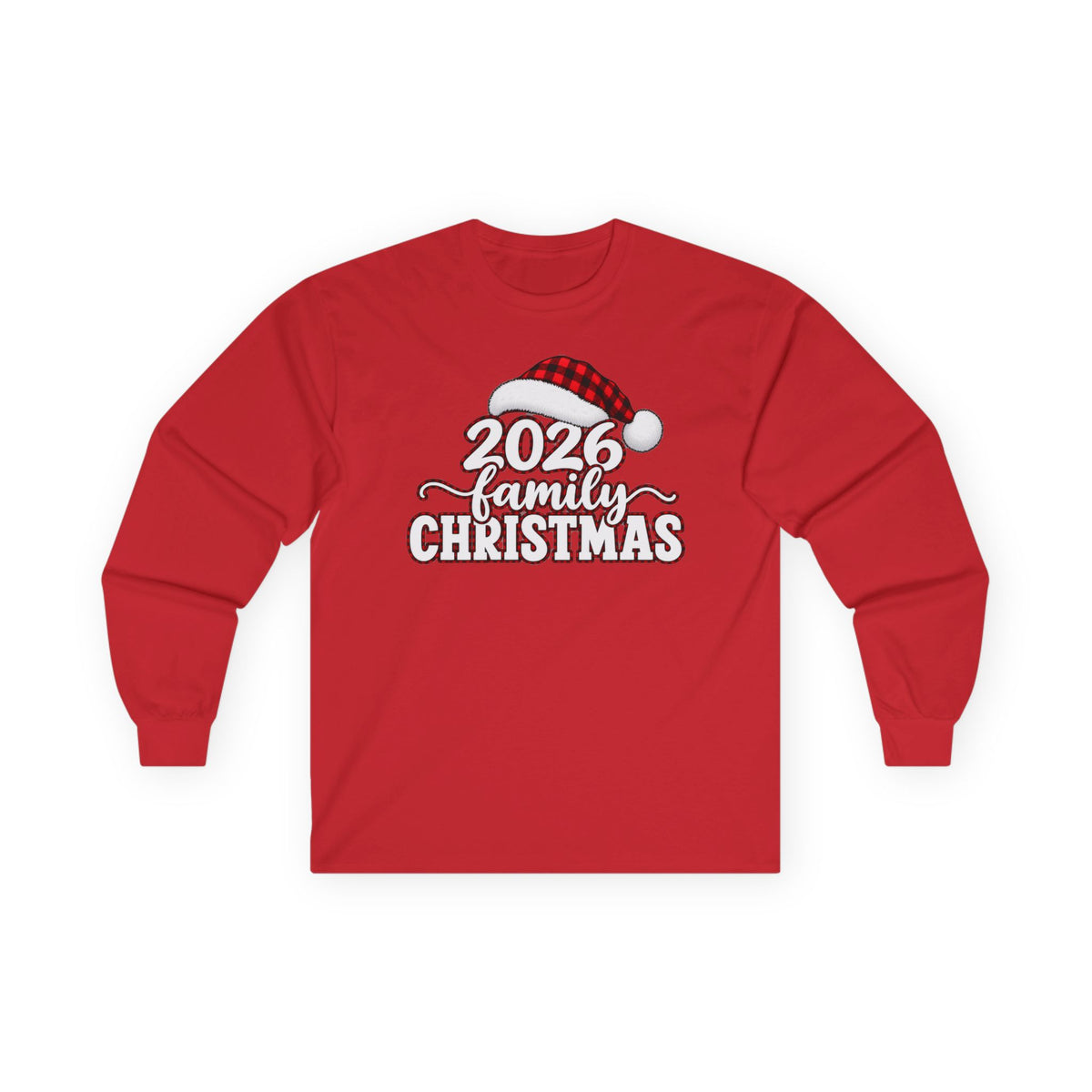 2026 Family Christmas Long Sleeve Tee