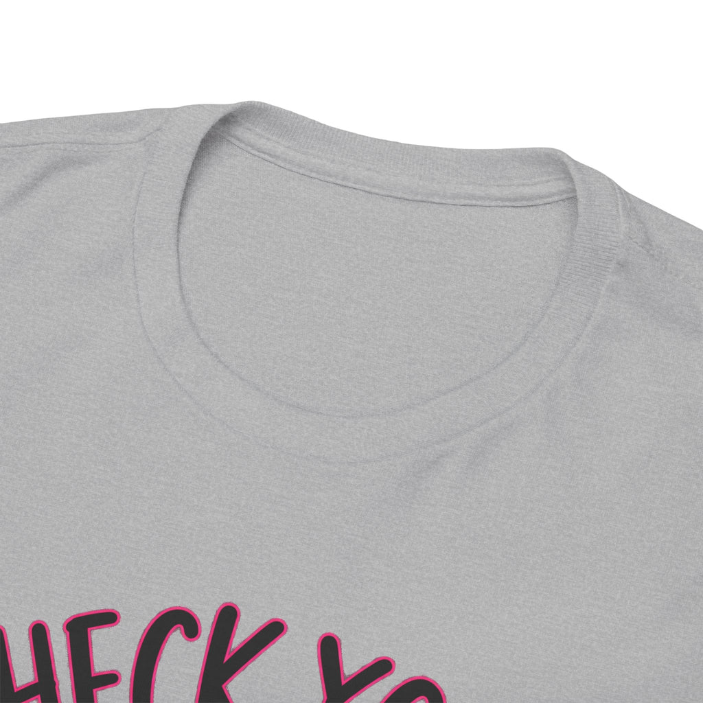 Breast Cancer Awareness T-Shirt — "Check Your Pumpkins for Lumps" Pink Ribbon Tee