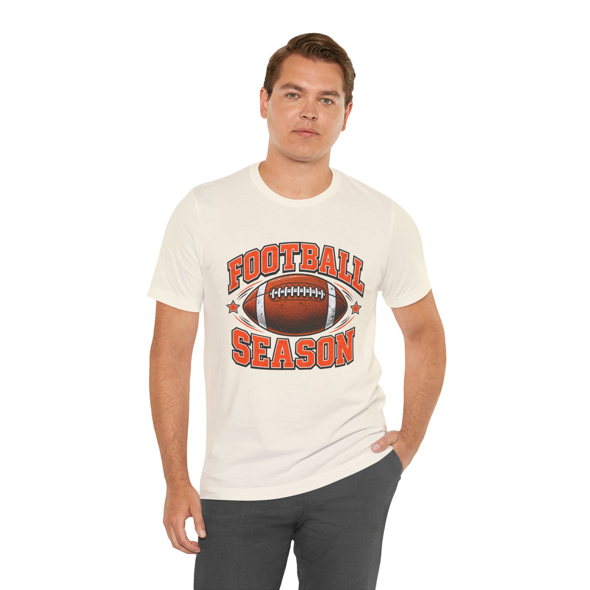 Football Season Tee – Vintage Football Graphic Shirt
