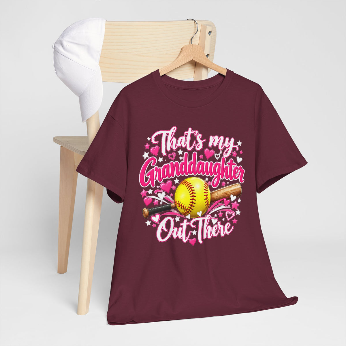 That’s My Granddaughter Out There Softball Grandma T-Shirt