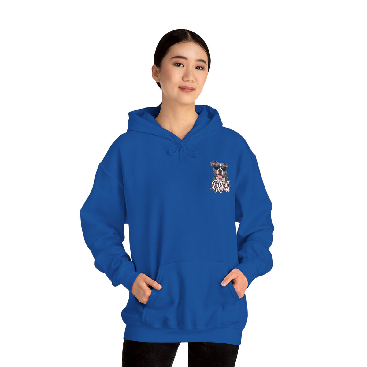 Pitbull Mama Hoodie — Cute Pitbull Dog Mom Pullover
