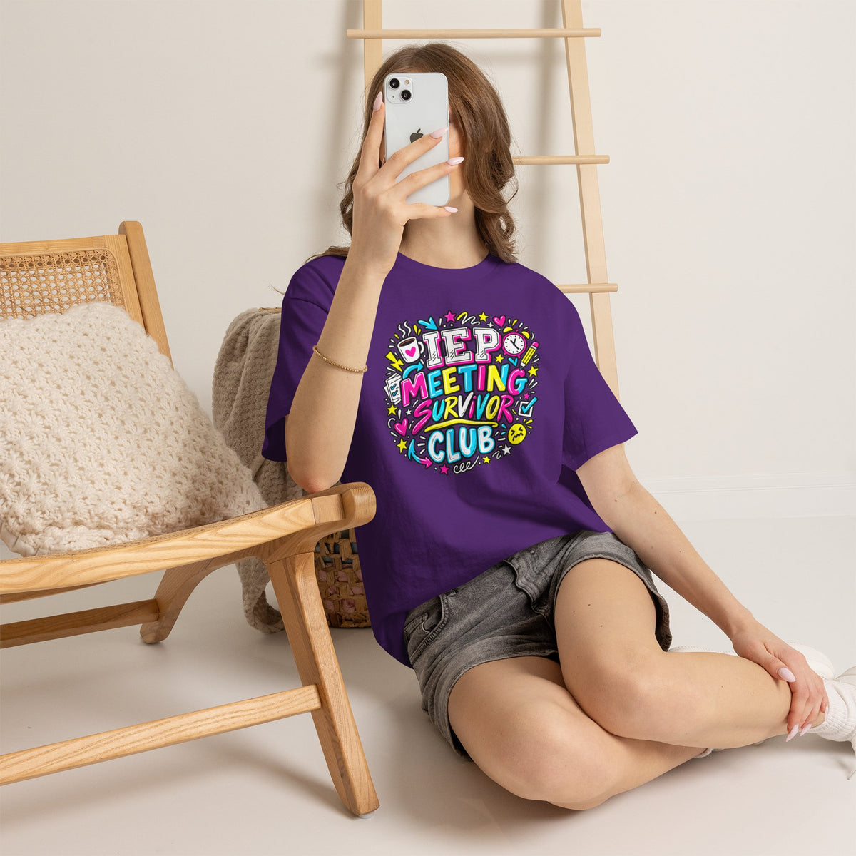 Video Meeting Survivor Club T-Shirt — Funny Remote Work Tee