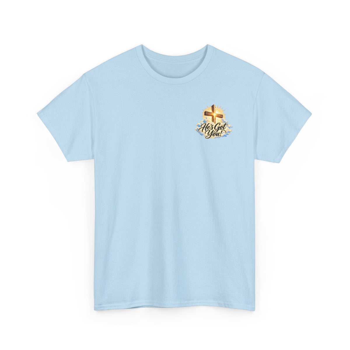 Don't Overthink It He's Got You Tee — Christian Cross Inspirational T‑Shirt