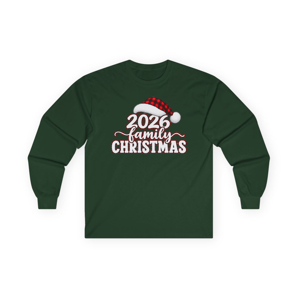 2026 Family Christmas Long Sleeve Tee
