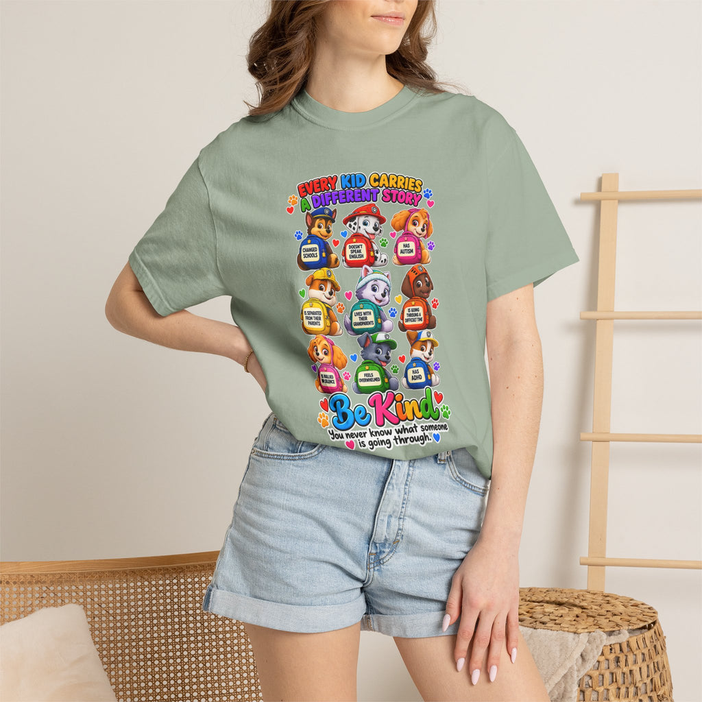 Be Kind Every Kid Carries Inspirational T-Shirt