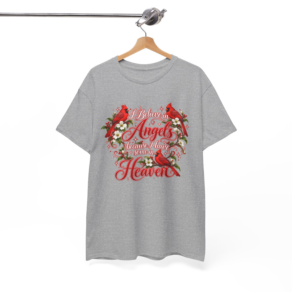 Angels from Heaven Cardinal Christmas T-Shirt