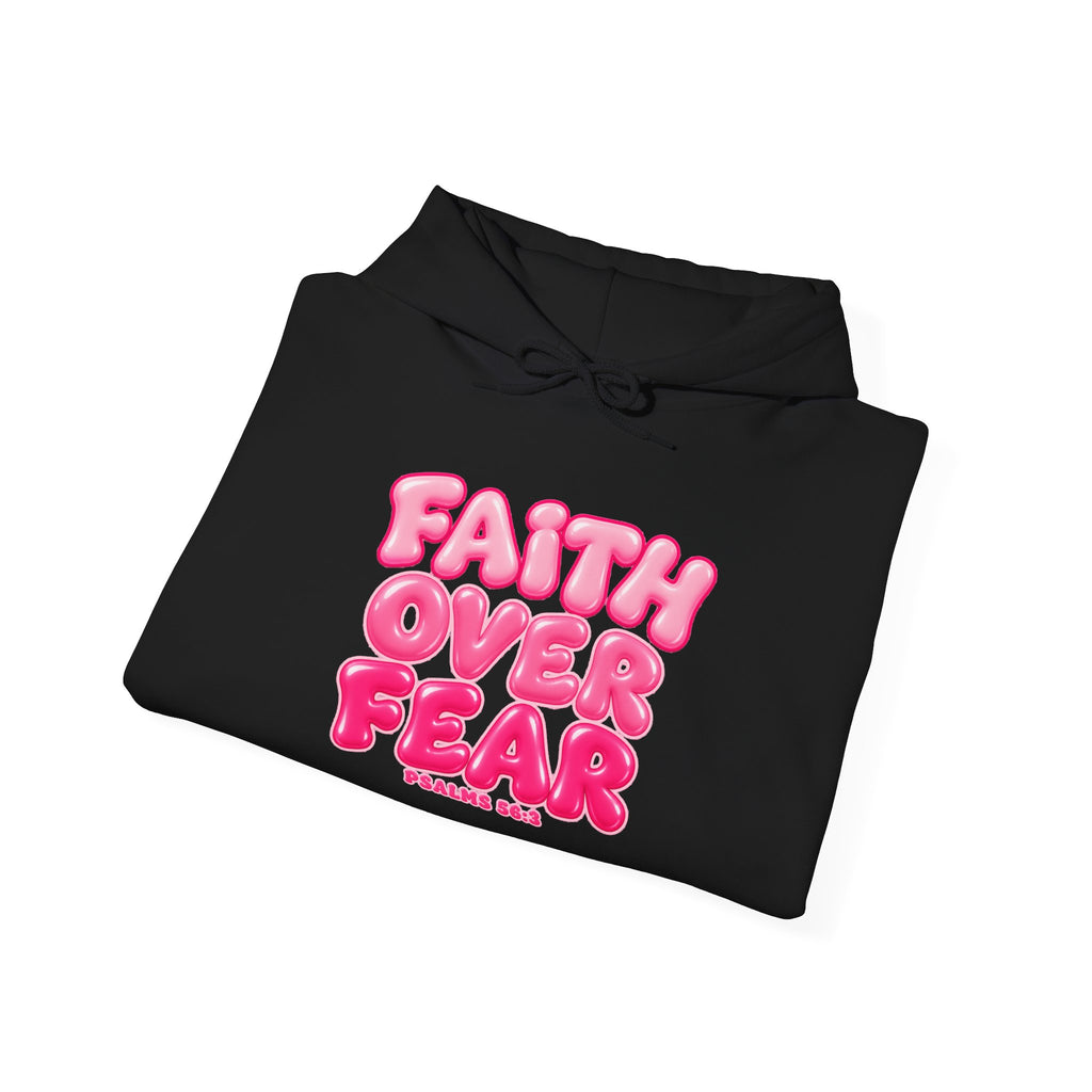 Faith Over Fear Inspirational Hoodie