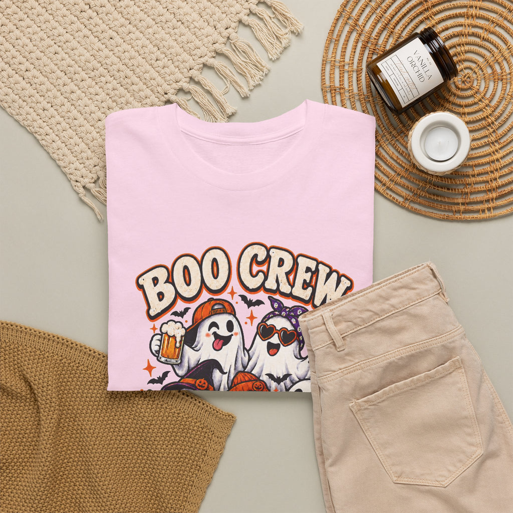 Boo Crew Halloween T-Shirt — “Most Likely to Get Sheet Faced” Funny Ghost Party Tee