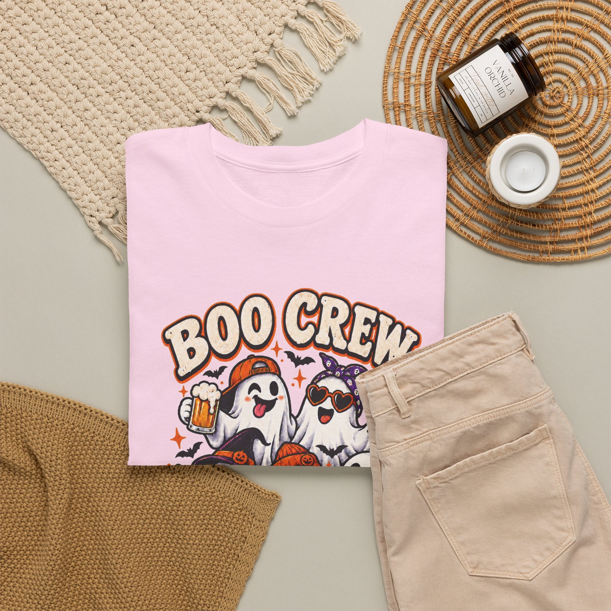 Boo Crew Halloween T-Shirt — “Most Likely to Get Sheet Faced” Funny Ghost Party Tee