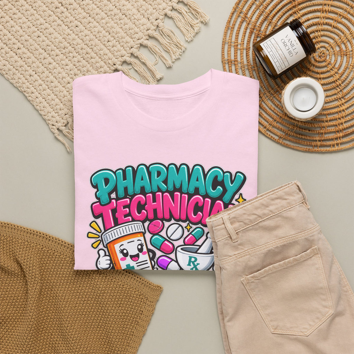 Pharmacy Technician T‑Shirt — "Slinging Pills to Pay the Bills" Graphic Tee