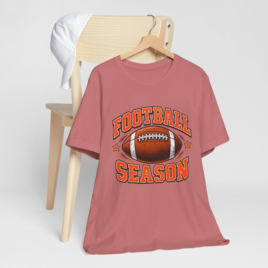 Football Season Tee – Vintage Football Graphic Shirt