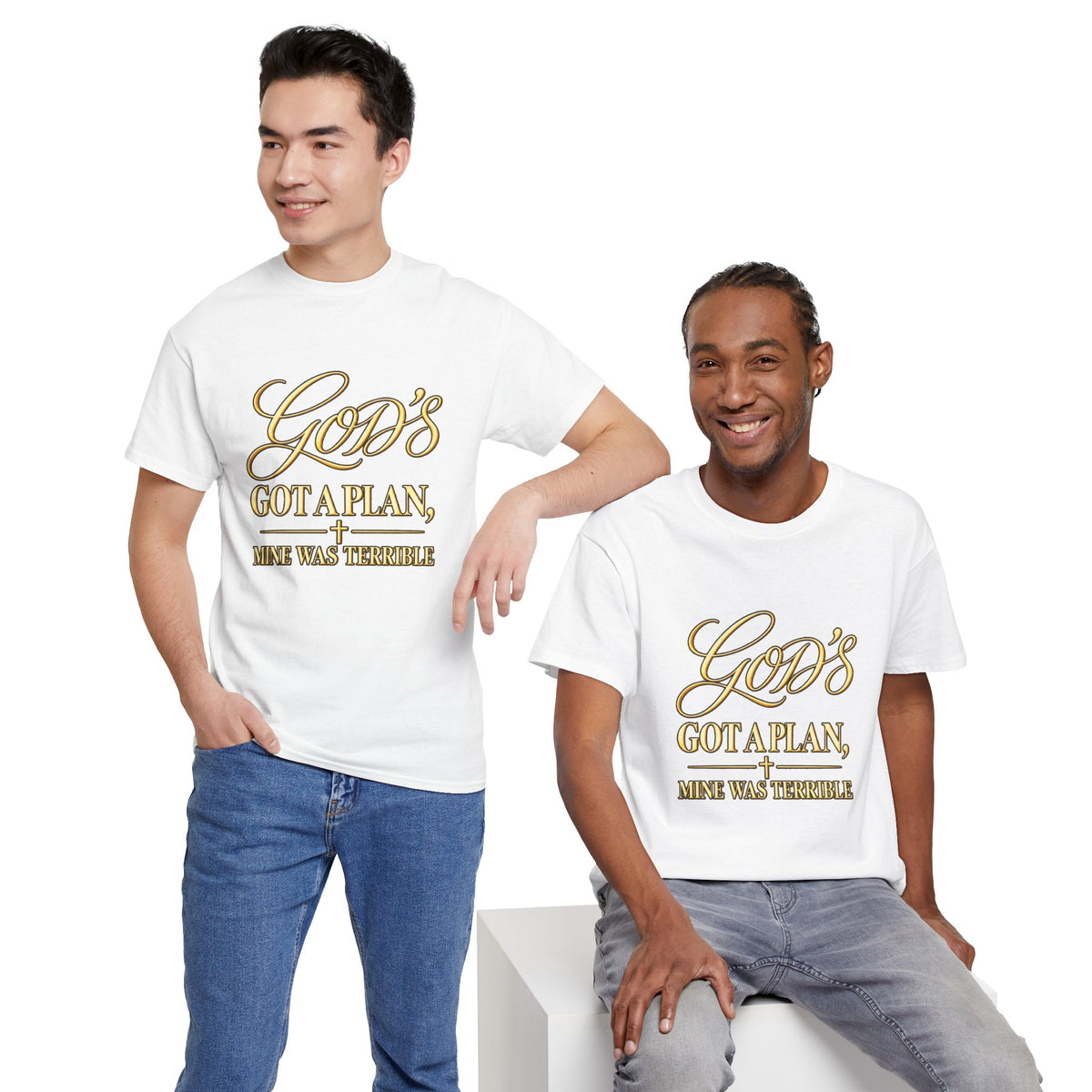 God's Got a Plan T‑Shirt — Inspirational Christian Faith Tee