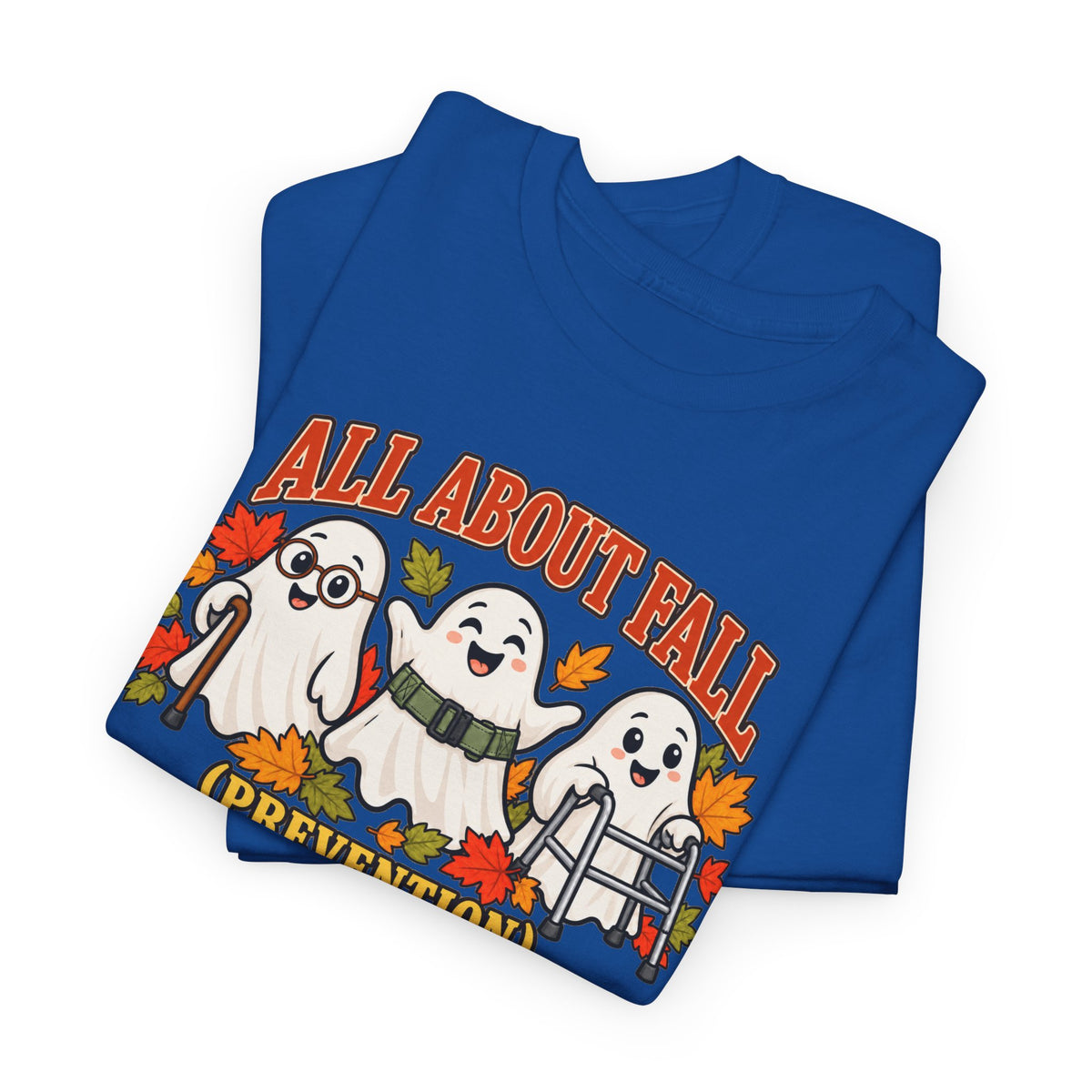All About Fall (Prevention) Ghost Tee — Cute Halloween Autumn T-Shirt