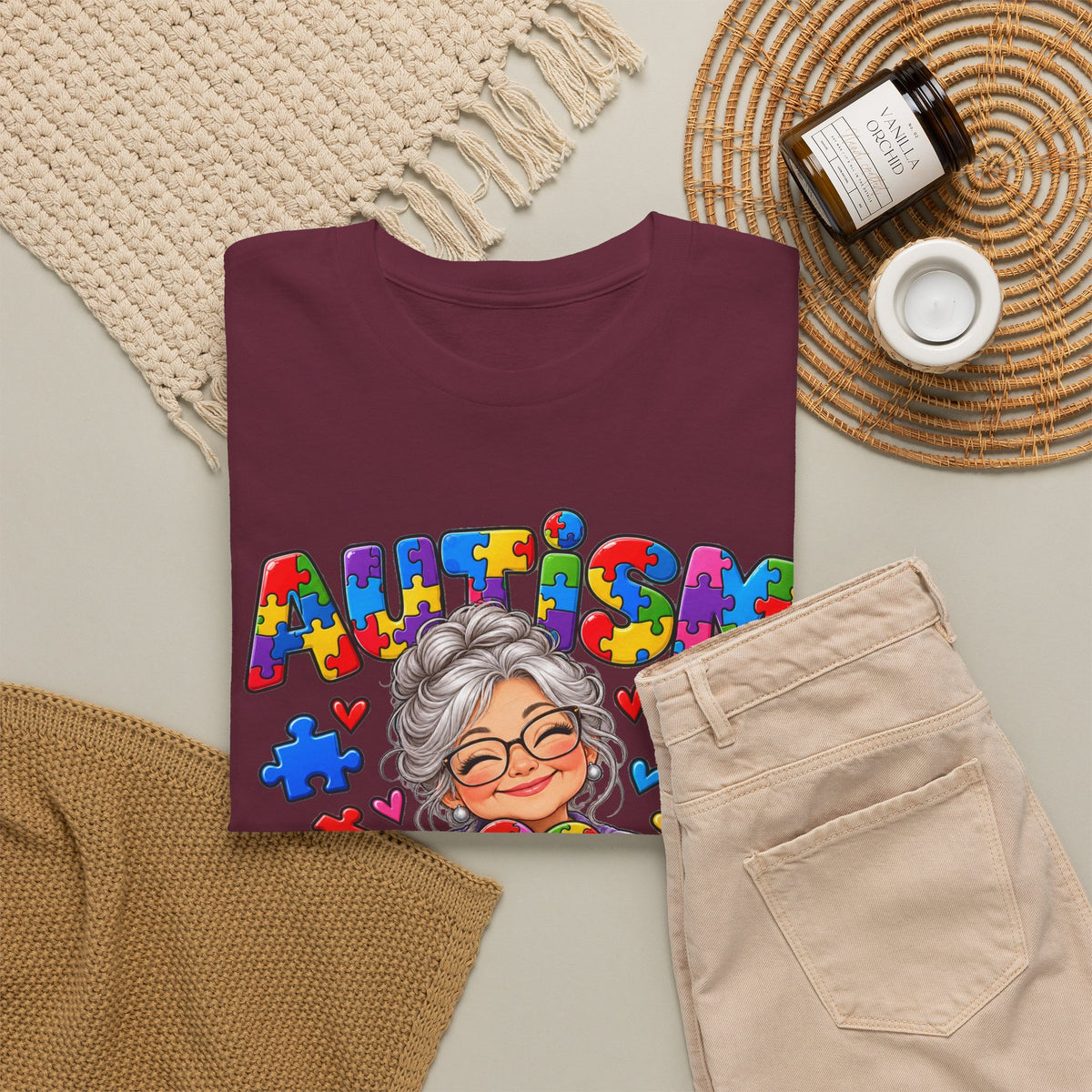 Autism Awareness Grandma T-Shirt