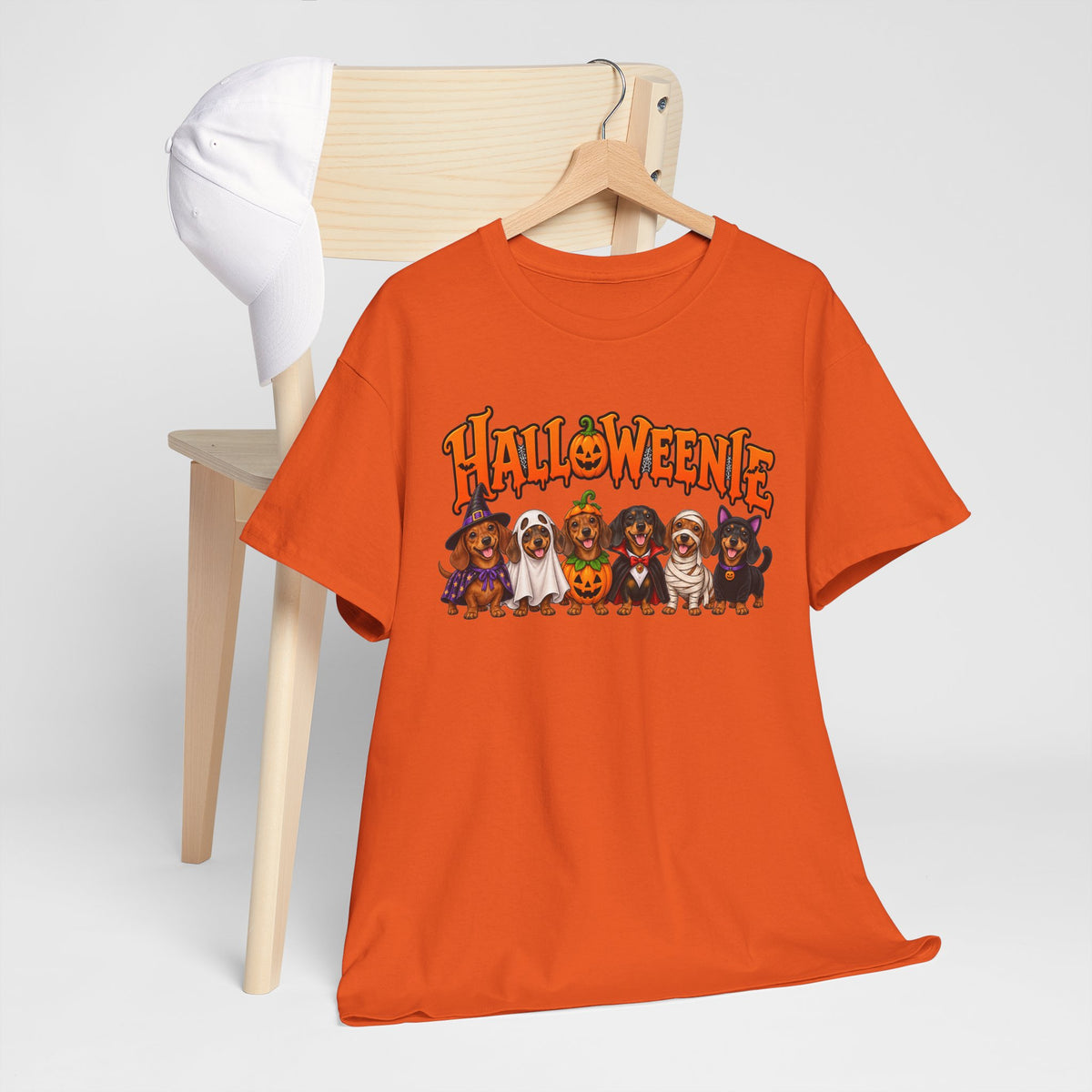 Halloweenie Dachshund T-Shirt | Halloween Dog Graphic