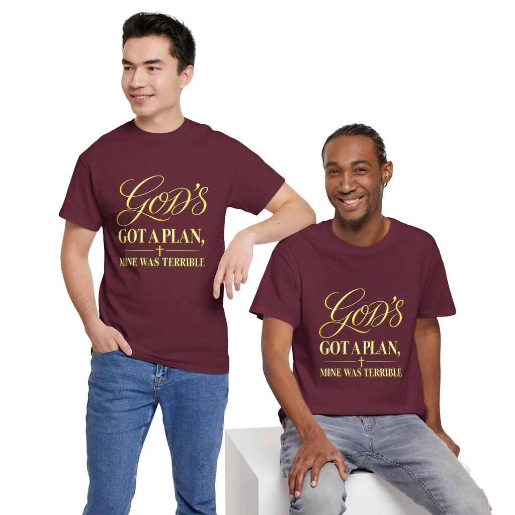 God's Got a Plan T‑Shirt — Inspirational Christian Faith Tee